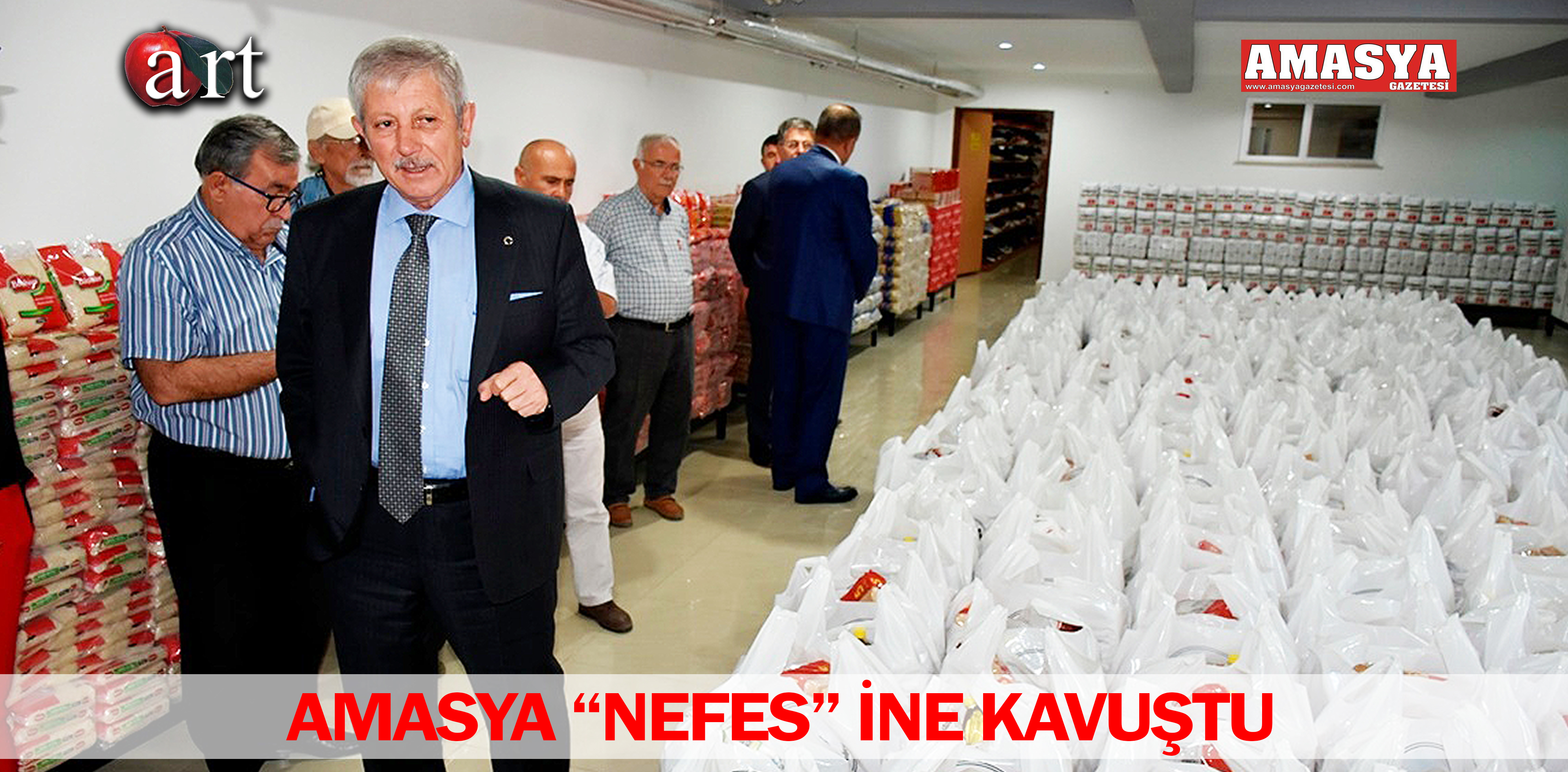 AMASYA “NEFES” İNE KAVUŞTU