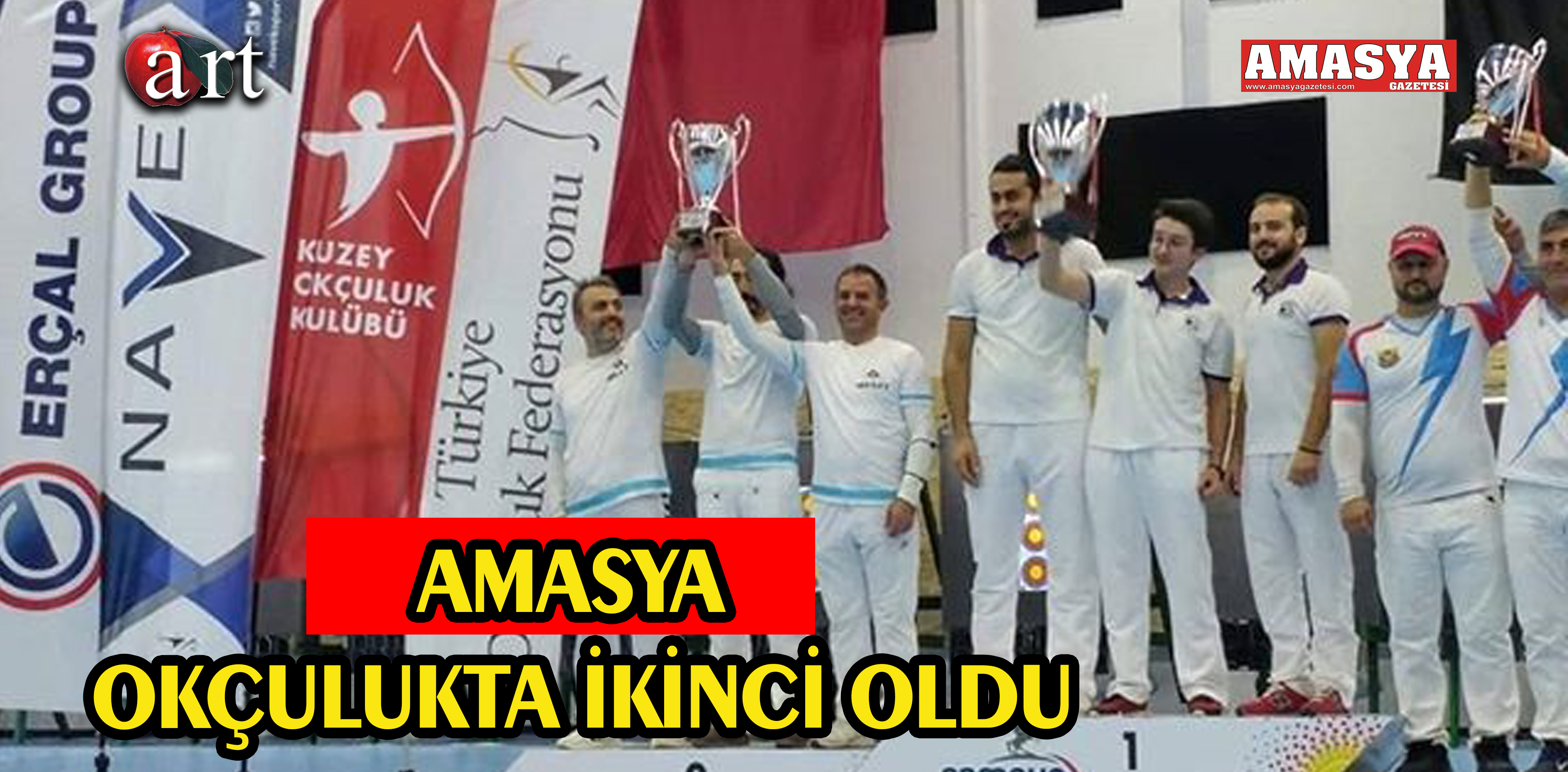 AMASYA OKÇULUKTA İKİNCİ OLDU