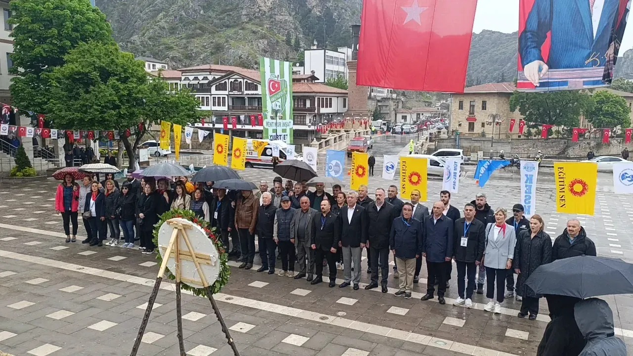 “Birlikte Daha Güçlüyüz”: Amasya’da 1 Mayıs’a Yoğun Katılım
