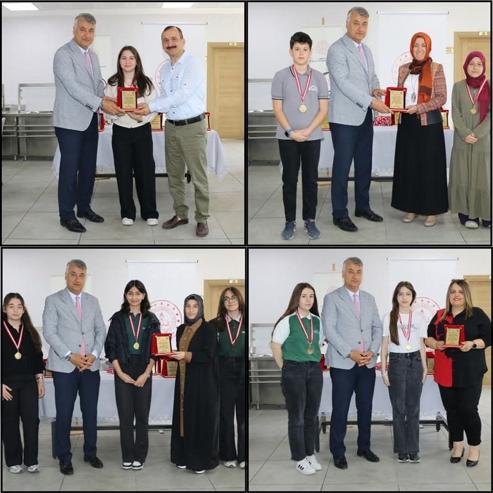 İl Millî Eğitim Müdürlüğü, TÜBİTAK Şampiyonlarını Ağırladı