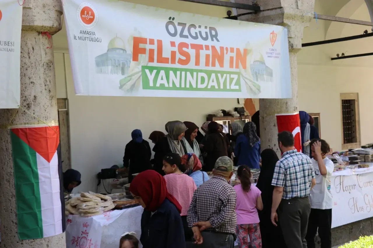 İsrail İşgali Altındaki Filistin’e  Amasya’dan Destek Eli