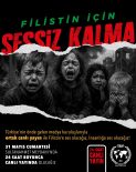 GAZETECİLER FİLİSTİN İÇİN NÖBETTE…FİLİSTİN İÇİN SESSİZ KALMA!