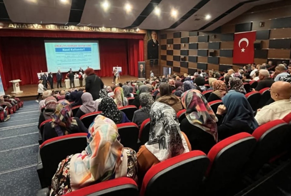 Amasya Belediyesi’nden Emeklilere Kurban Bayramı Desteği
